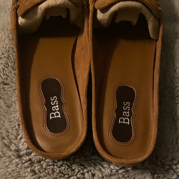 Vintage Bass Women's Brown Suede mules - Picture 4 of 7